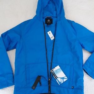 Aether blue glacier space hoodie jacket
